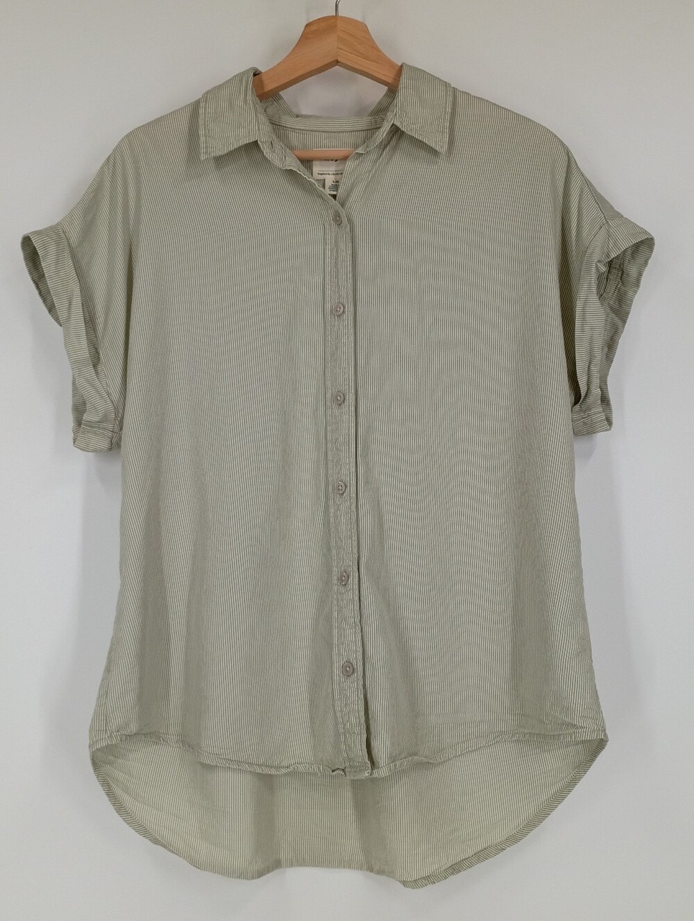 Tilley Striped Lyocell Button Down Shirt